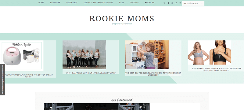 Rookie Moms a Popular Parenting Blog