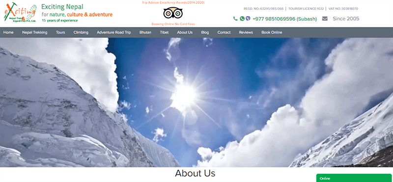 Travel Agency a Popular Travel Blog