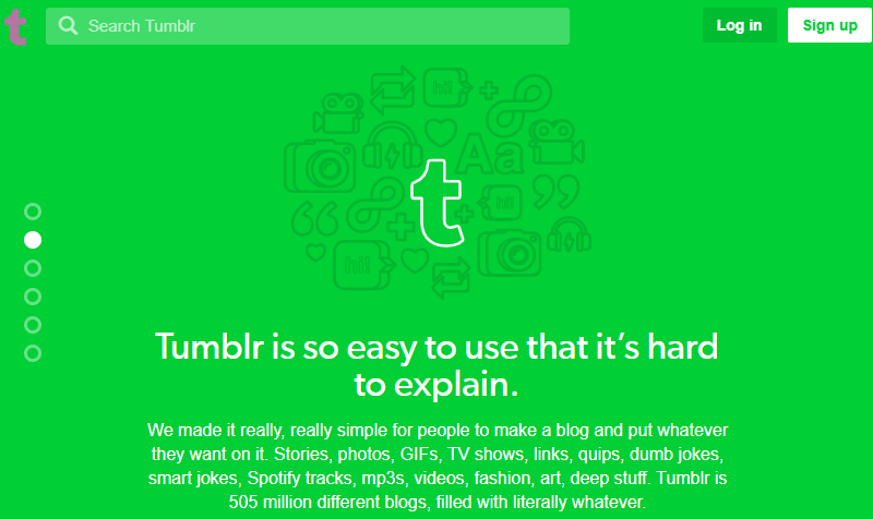 Tumblr a Popular Blogging Platform