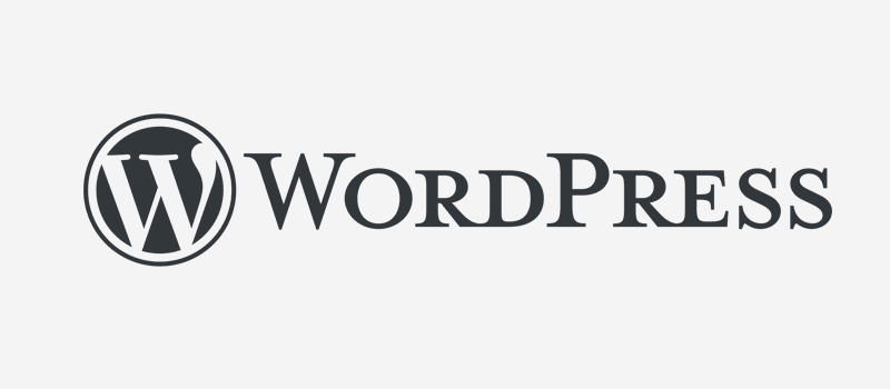 WordPress Logo Banner