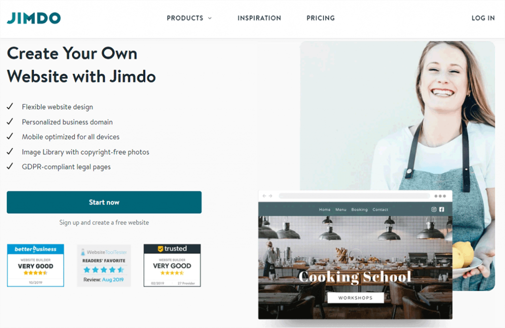 Jimdo Website Builder