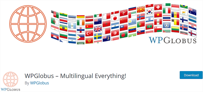 WPGlobus WordPress Multilingual Plugins