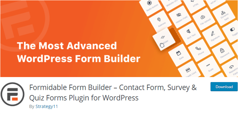 Formidable Contact Form Plugin