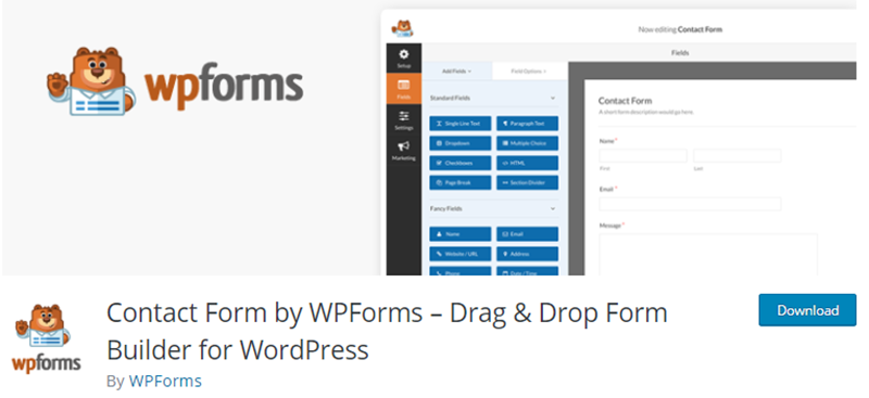 WPForms Contact Form Plugin