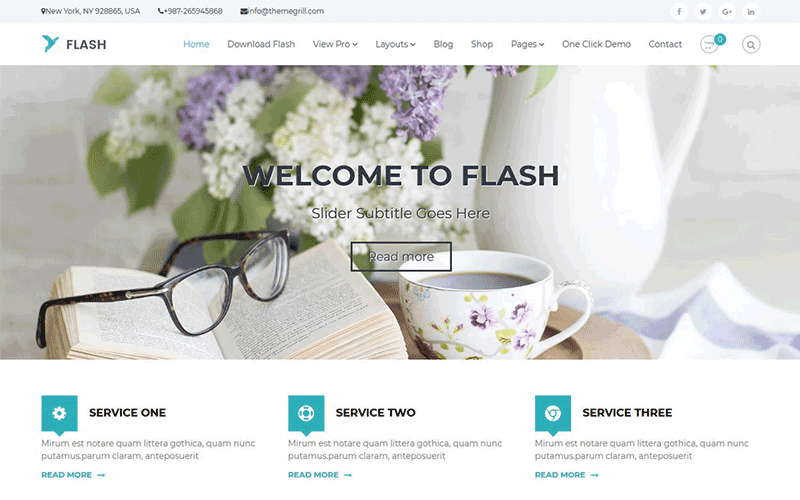 Flash WordPress Theme