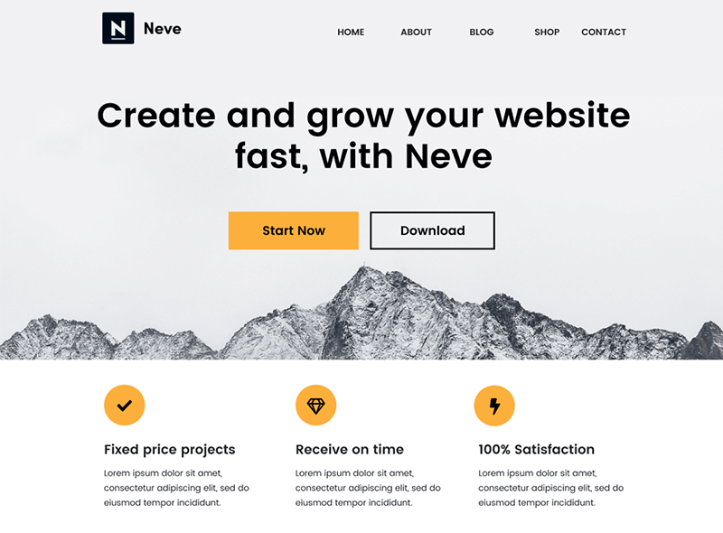 Neve WordPress Theme