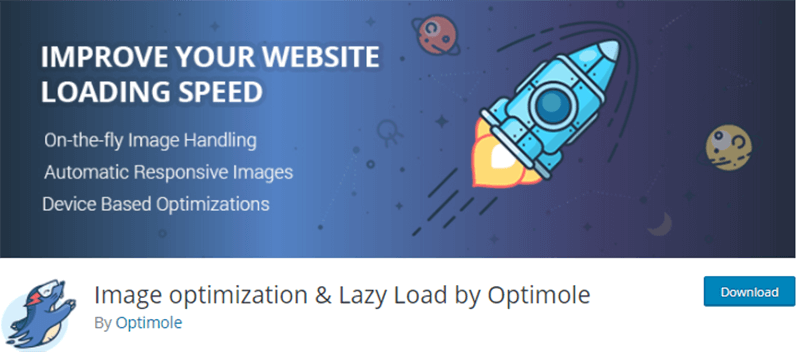 Image Optimization & Lazy Load by Optimole Plugin