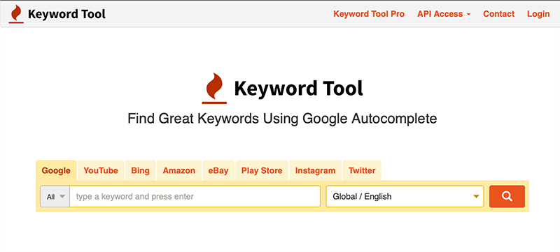 Keyword Tool.io 