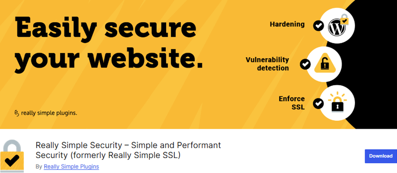 Really Simple Security WordPress Plugin