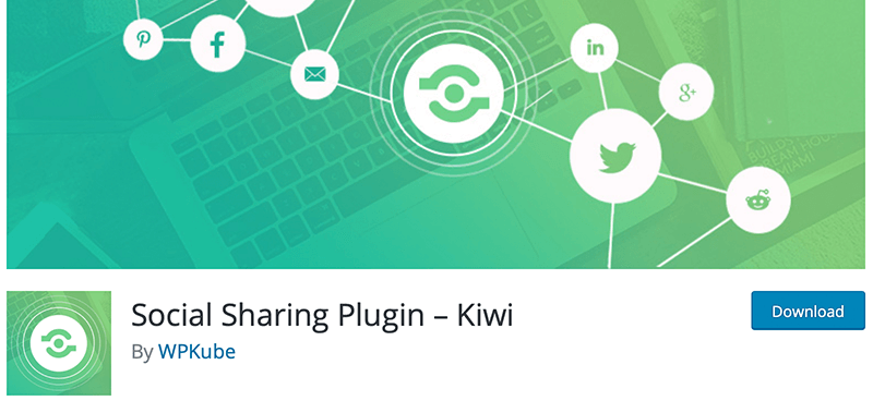 Kiwi Social Share - WordPress social media share plugin