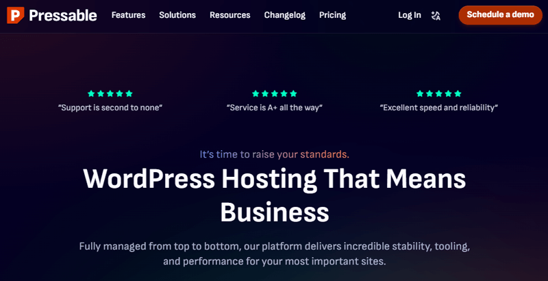 Pressable Web Hosting