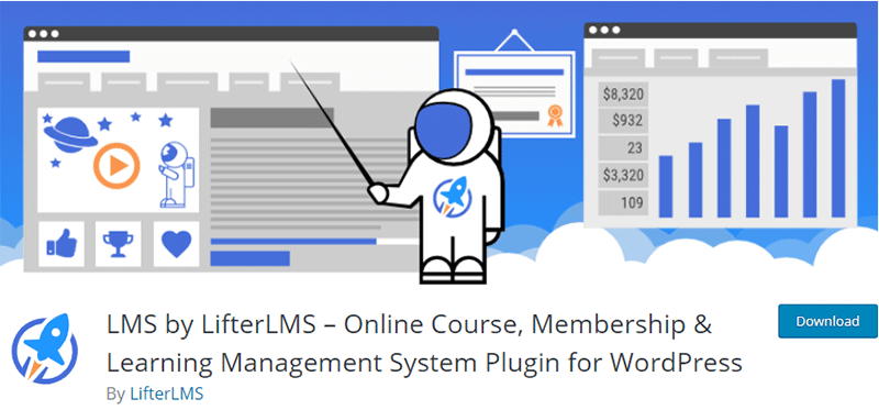 LifterLMS WordPress course builder Plugin