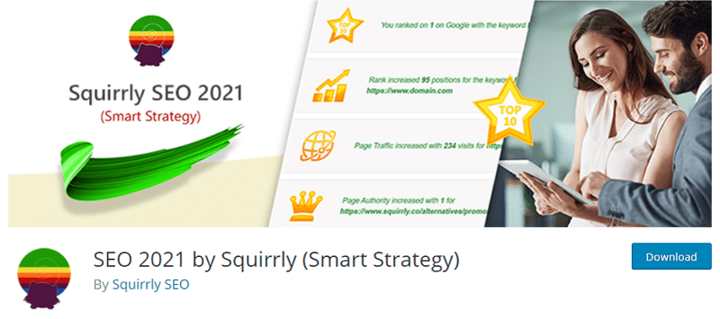 SEO 2021 By Squirrly Plugin