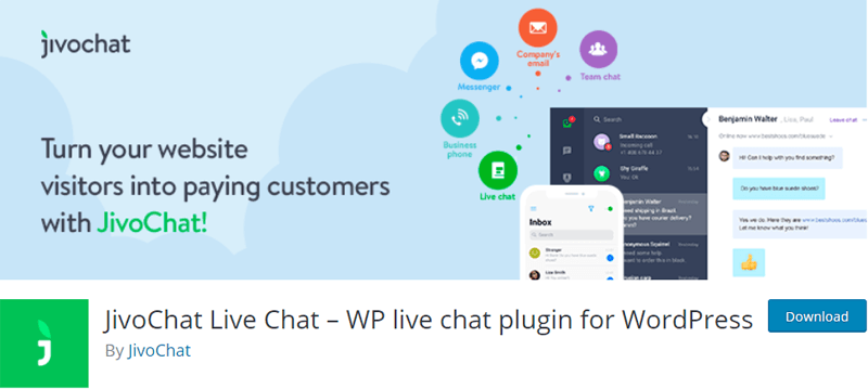 The best free live chat plugin