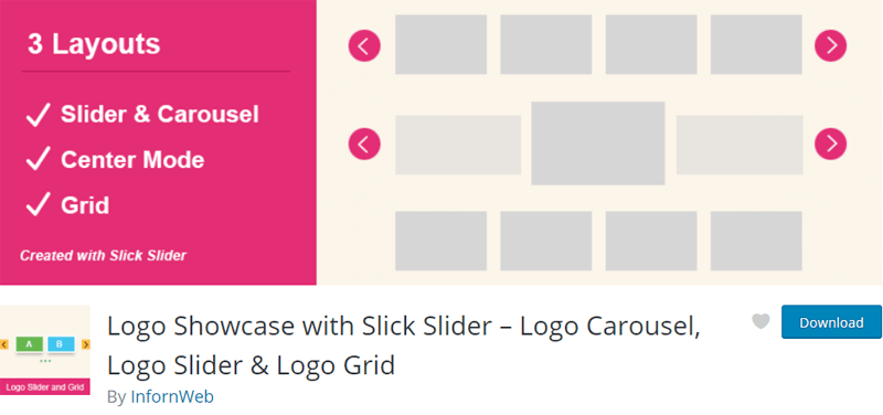 Logo Showcase with Slick Slider