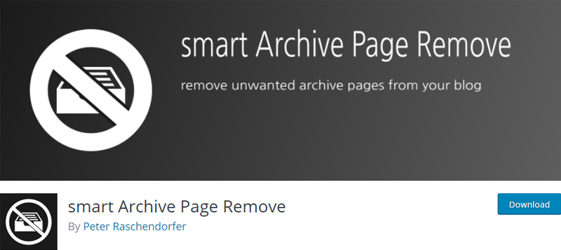 smart archive page remove best wordpress archive plugins