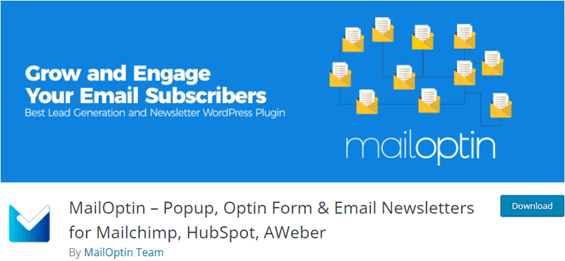 MailOptin-WordPress email subscription plugins