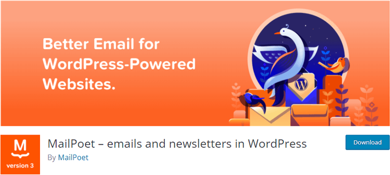 MailPoet - WordPress email subscription plugins
