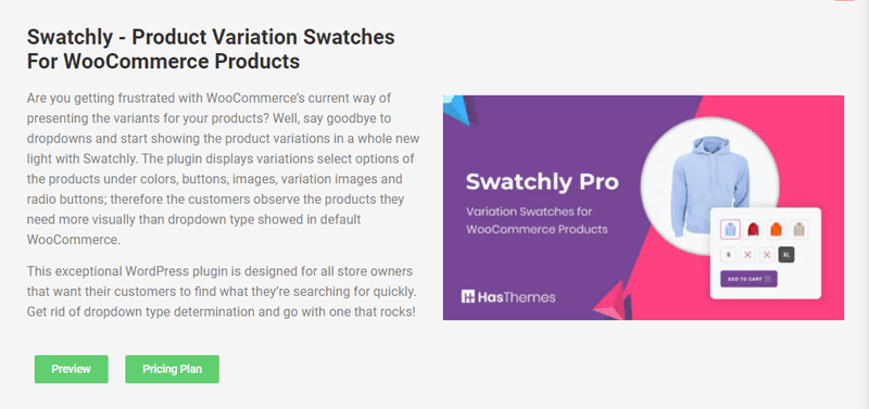 Swatchly Product Variation for WooCommerce