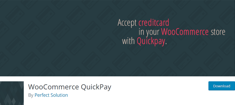 WooCommerce QuickPay WordPress plugin