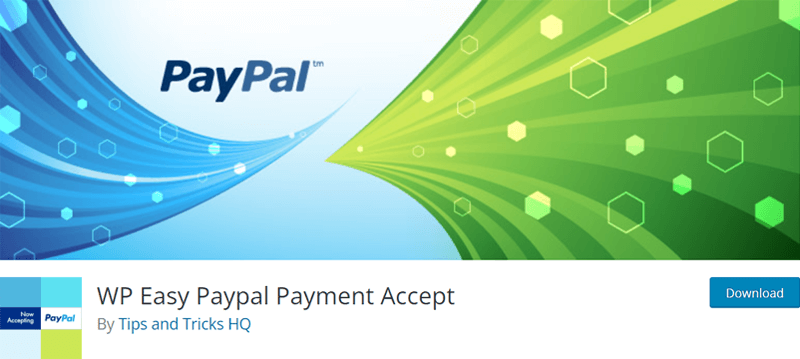 WP Easy PayPal Payment Accept Plugin