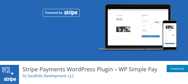 WP Simple Pay WordPress Plugin for Online Payments
