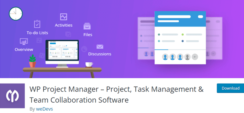 project management software wordpress
