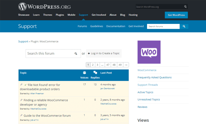 WooCommerce Plugin Support- WooCommerce vs Squarespace