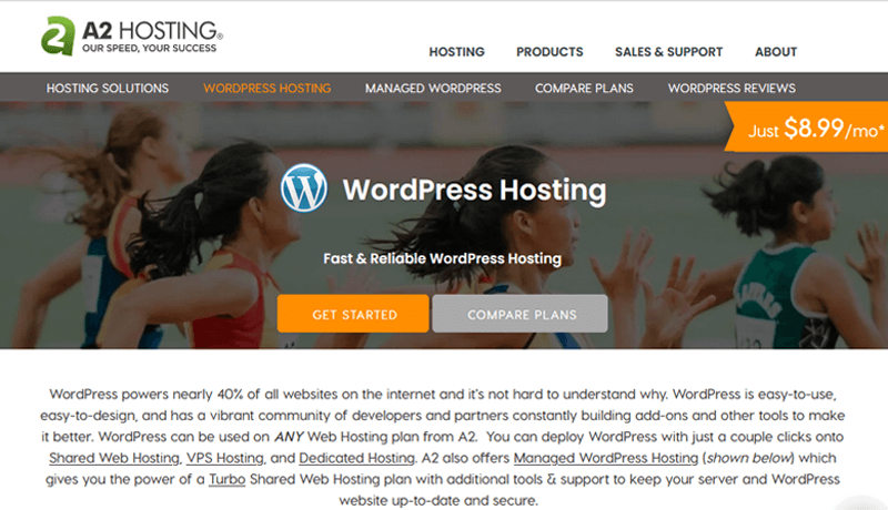 A2 WordPress Hosting Provider