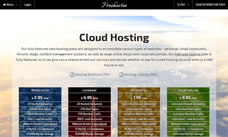 Freehostia Cheap Web Hosting for WordPress