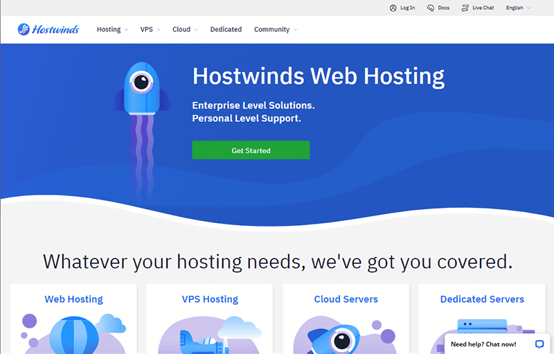 Hostwinds Best Price WordPress Hosting