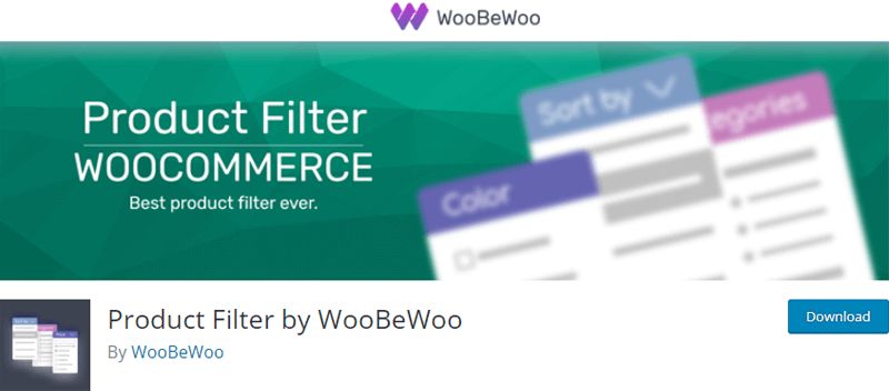 Product Filter By WooBeWoo