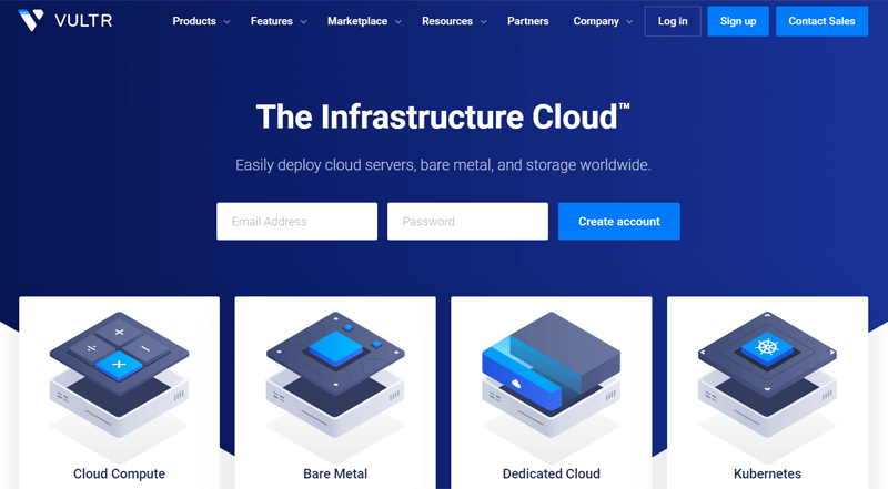Vultr Infrastructure Cloud for WordPress