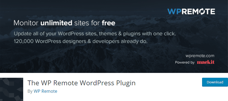 the WP Remote WordPress Pugin Supporting Multisite