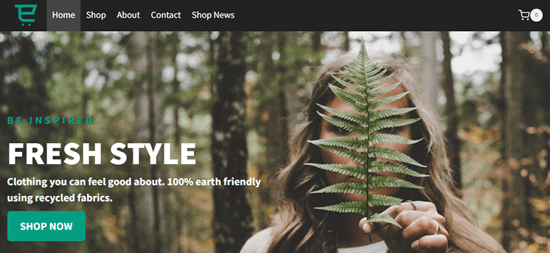 Kadence WooCommerce WordPress Theme For Clothing Store