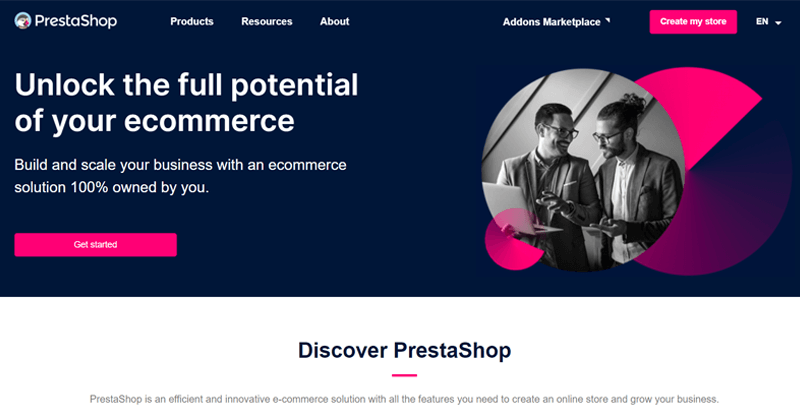 Prestashop Best eCommerce Platforms for Small Business