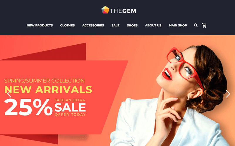 TheGem Fashion Theme For WordPress Website