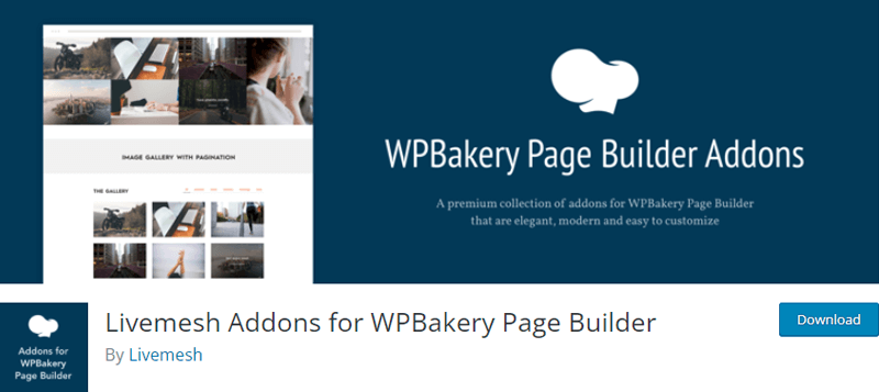 Livemesh Addons for WPBakery Page Builder