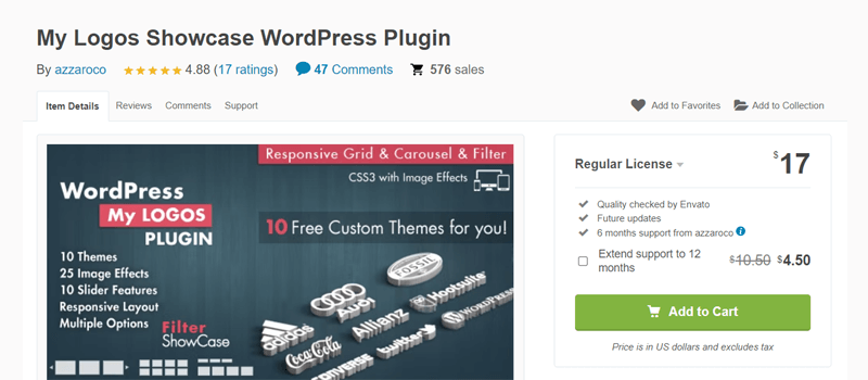 My Logos Showcase WordPress Plugin