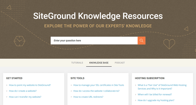 SiteGround Documentation Support