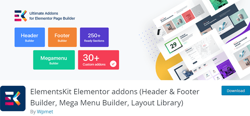 ElementsKit Elementor Addons - Best WooCommerce Product Category Grid Plugins