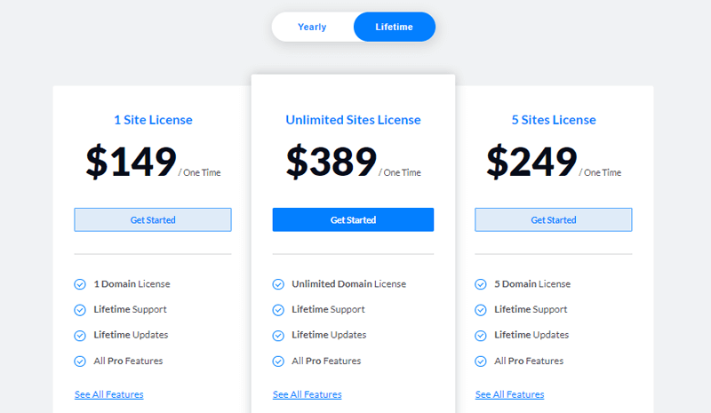 ProductX LIfetime Pricing