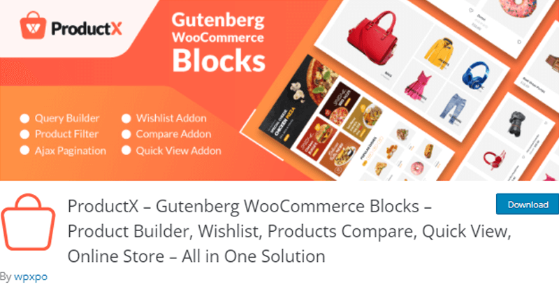 ProductX - WooCommerce Blocks Plugins
