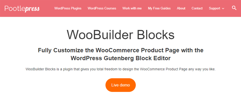WooBuilder Blocks-WooCommerce Block Plugins