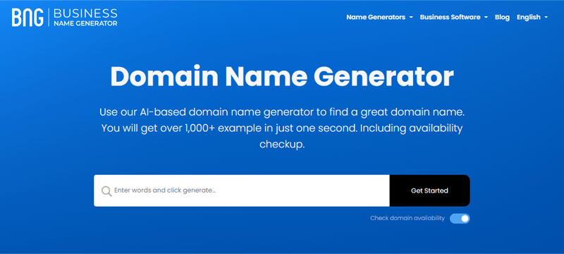 Business Name Generator 
