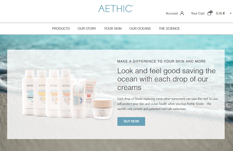 Aethic Online Beauty Shop 