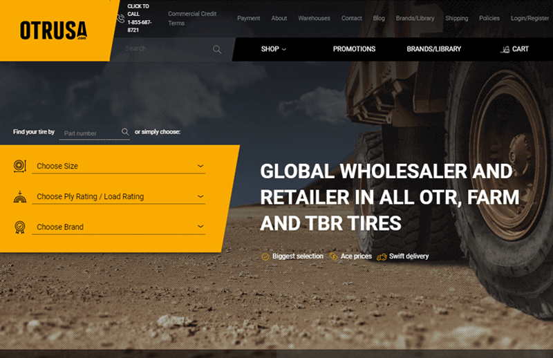 OTRUSA Tire Online Shop 
