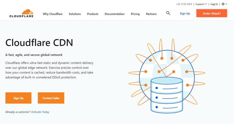 Cloudflare CDN Service Provider