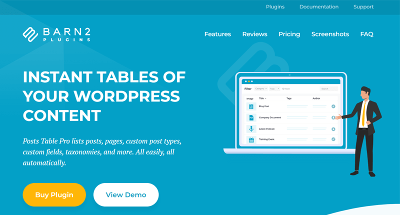 Posts Table Pro WordPress Plugin