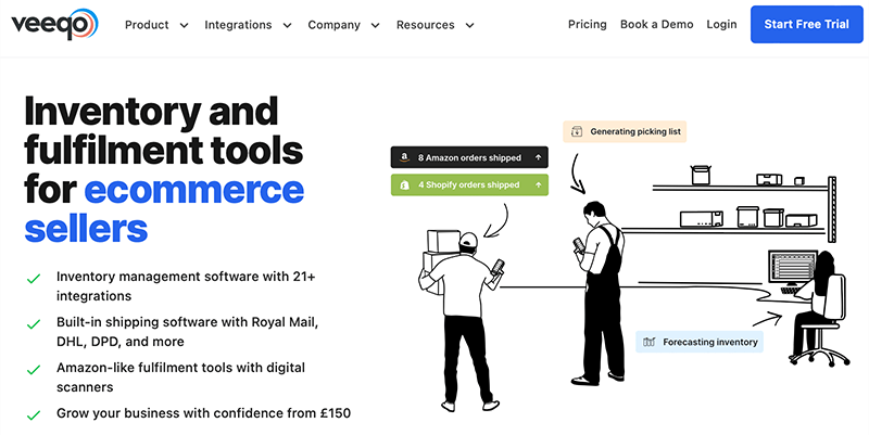 Veeqo eCommerce Tool - - How to Build an eCommerce Website from Scratch.